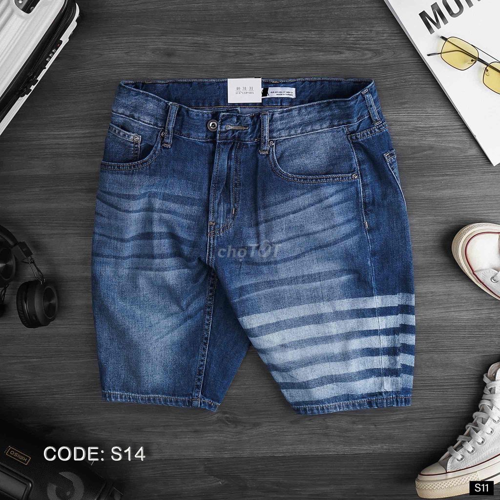 Quần Jeans nam chất liệu jean cotton thun co giãn