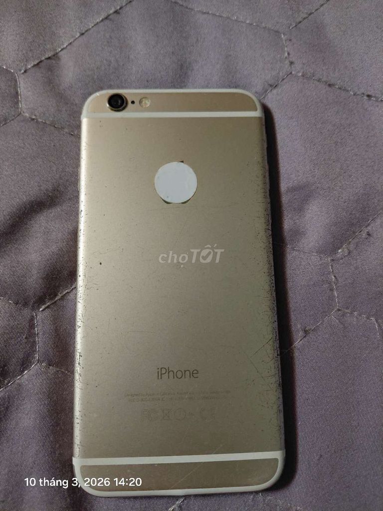 Apple iPhone 6 16GB Vàng Đã dùng. Mua bán Điện thoại tại Thành phố Long Khánh Đồng Nai được đăng bởi Nguyễn cao trí hình 1