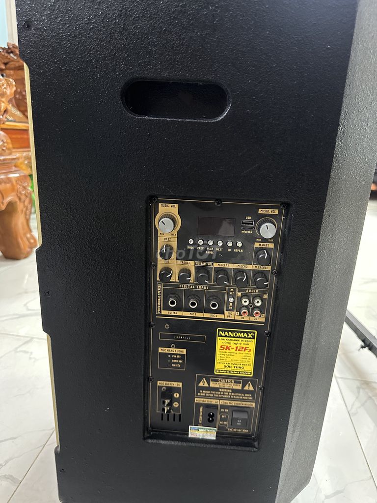 Loa Nanomax SK-12F3. Mua bán Tivi, Âm thanh tại Huyện Hóc Môn Tp Hồ Chí Minh được đăng bởi Phạm Thị  Diễm Trâm hình 1