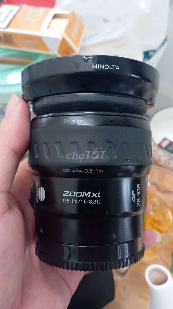 Ống kính Minolta AF Zoom Xi 28-105mm. Mua bán Máy ảnh, Máy quay tại Quận 12 Tp Hồ Chí Minh được đăng bởi Phúc Quang hình 1