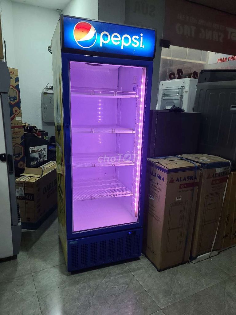 Tủ mát PEPSI 650L chạy tốt thanh lý bh bao ship.. Mua bán Tủ lạnh tại Quận 7 Tp Hồ Chí Minh được đăng bởi Thanh Hải hình 1