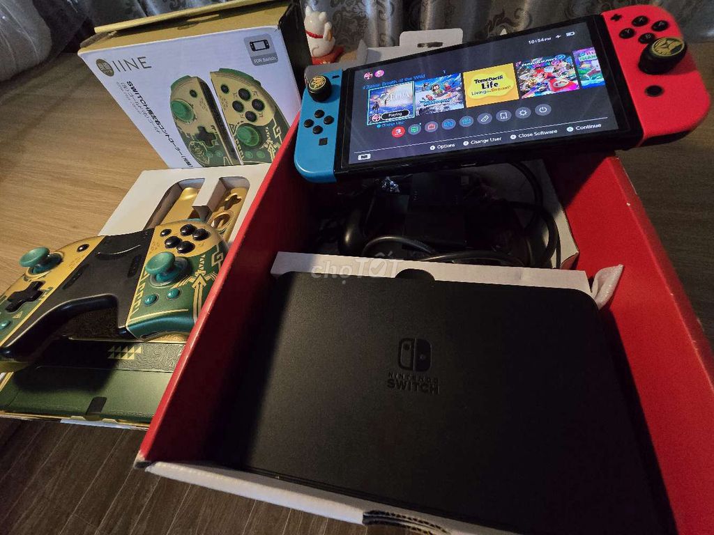 Nintendo Switch OLED 256GB Fullbox. Mua bán Thiết bị chơi game tại Quận Tây Hồ Hà Nội được đăng bởi Leon hình 1