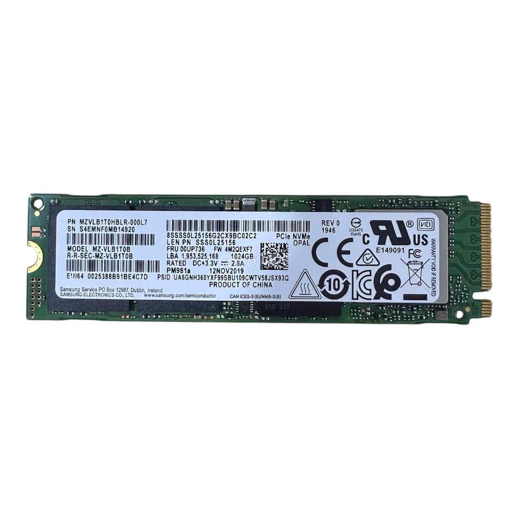 Ổ cứng SSD Samsung PM981a NVMe 1TB. Mua bán Linh kiện (RAM, Card...) tại Quận Tân Bình Tp Hồ Chí Minh được đăng bởi Memoryshop hình 1