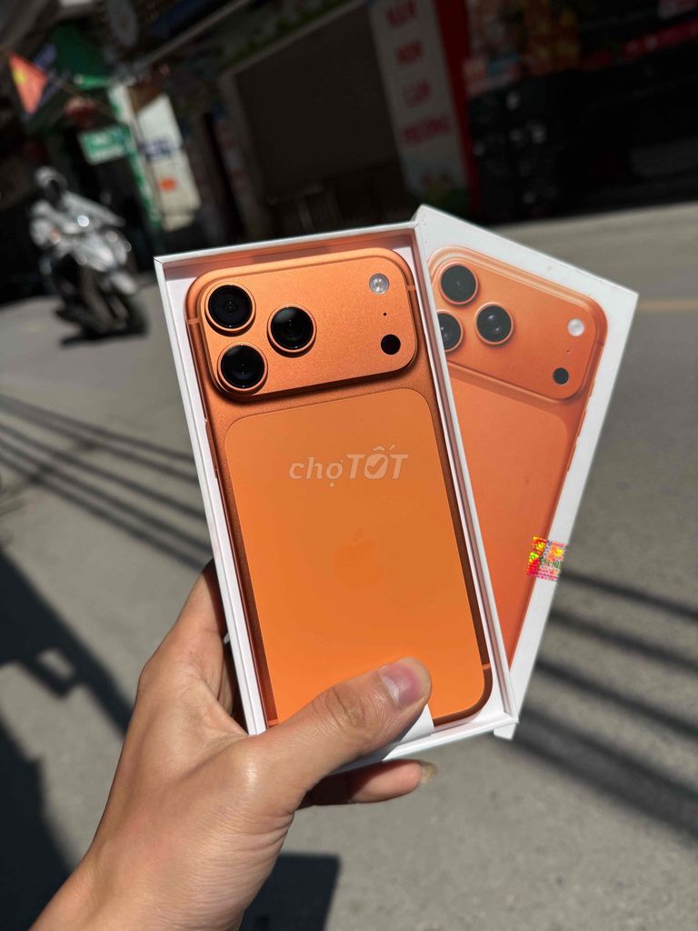 Apple iPhone 17 Pro 256GB Cam VN fullbox pin 100. Mua bán Điện thoại tại Quận Hoàng Mai Hà Nội được đăng bởi Minh Đức hình 1