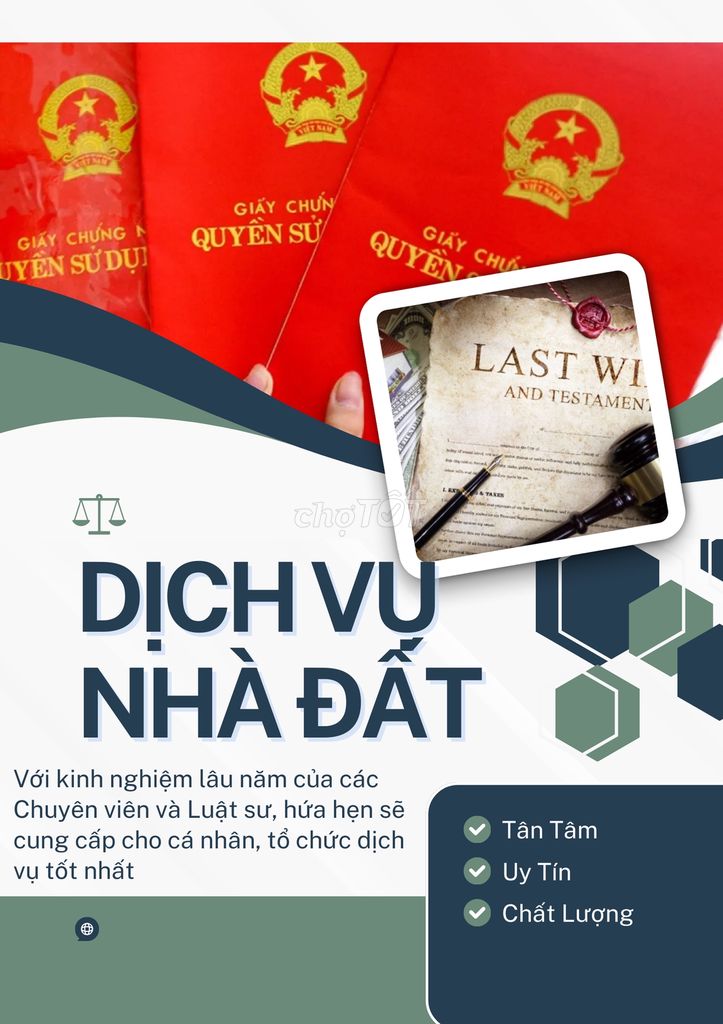 DỊCH VỤ NHÀ ĐẤT QUẬN TÂN BÌNH