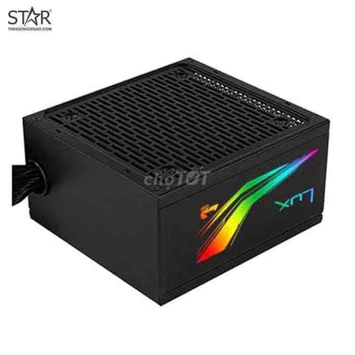 Nguồn Aerocool LUX RGB 650W Đen. Mua bán Linh kiện (RAM, Card...) tại Thị xã Điện Bàn Quảng Nam được đăng bởi Hai hình 1