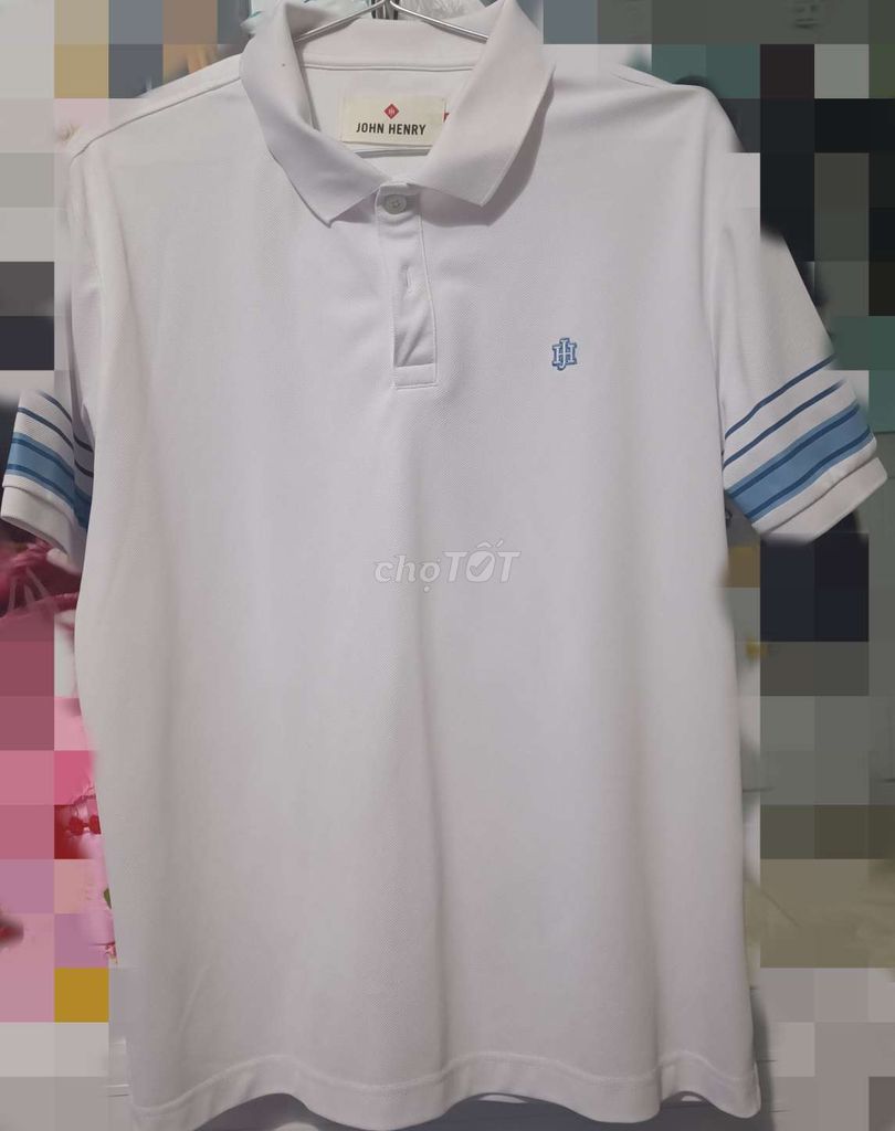 Áo polo JOHN HENRY Nam Trắng XL. Mua bán Quần áo tại Huyện Cờ Đỏ Cần Thơ được đăng bởi Tí Vua hình 1