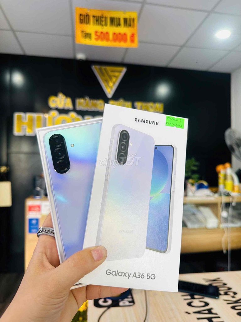 Galaxy A36 5G 8G-128G máy 99% fullbox. Mua bán Điện thoại tại Thành phố Bến Tre Bến Tre được đăng bởi HươngGiangmobile hình 1