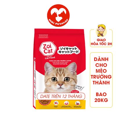 Thức Ăn Cho Mèo Hạt Zoi Cat Bao 20Kg