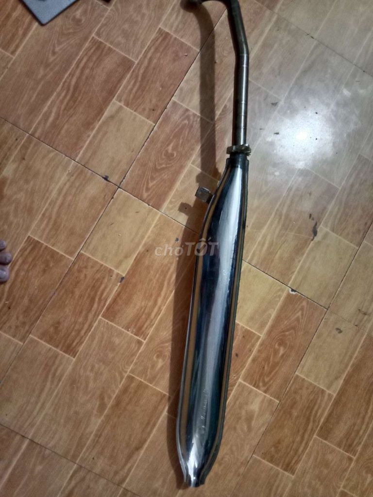 Pô xe máy VD168 Kim loại Bạc. Mua bán Phụ tùng xe tại Thị xã Tân Uyên Bình Dương được đăng bởi Huỳnh Thảo hình 2