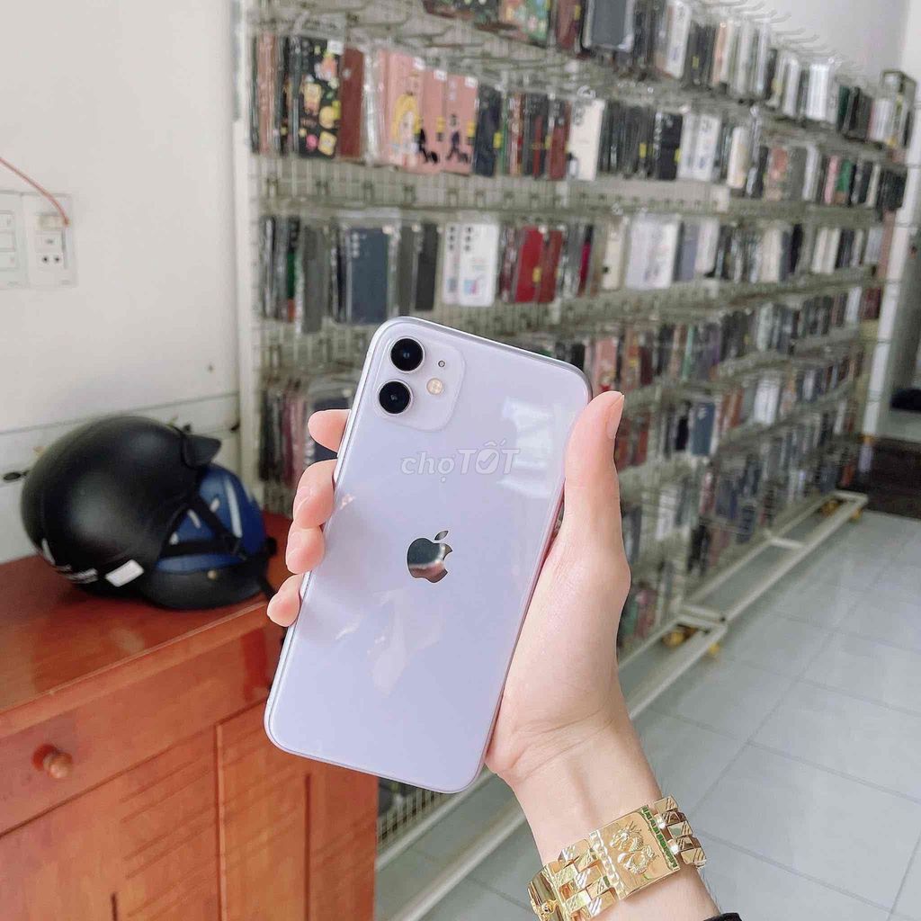 Apple iPhone 11 64GB Tím Đã thay màn. Mua bán Điện thoại tại Thành phố Qui Nhơn Bình Định được đăng bởi Táo Apple hình 1