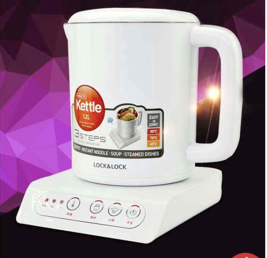 Ấm đun nước Lock&Lock 1.2L Trắng. Mua bán Dụng cụ nhà bếp tại Quận Hà Đông Hà Nội được đăng bởi Hồng Ngân hình 1
