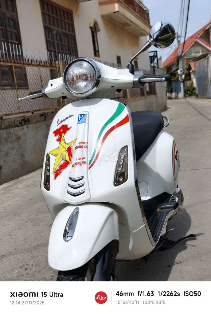Vespa Primavera 125 đời 2015(FI). Mua bán Xe máy tại Thành phố Phan Thiết Bình Thuận được đăng bởi Hưng Phát Mobile Phan Thiết hình 6