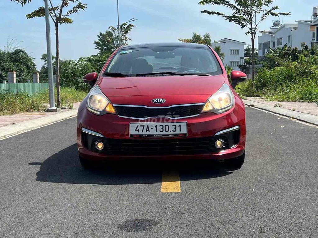 Kia Rio 2015 Số tự động màu Đỏ. Mua bán Ô tô tại Quận 12 Tp Hồ Chí Minh được đăng bởi TRƯƠNG CHÍ LÂM hình 2