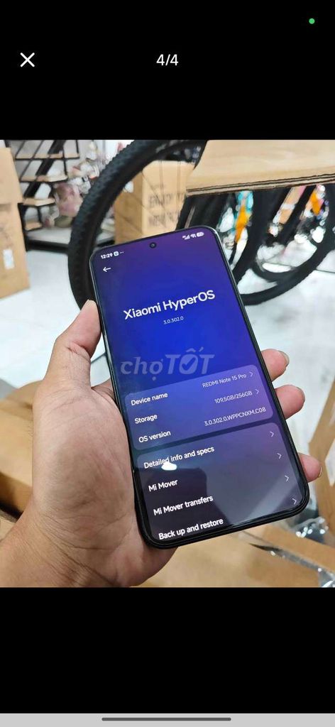 Xiaomi Redmi Note 15 Pro 5G 256GB Đen. Mua bán Điện thoại tại Huyện Bình Sơn Quảng Ngãi được đăng bởi An hình 1