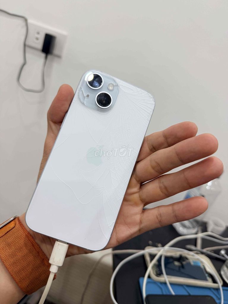 iPhone 15 128GB Trắng Mỹ. Mua bán Điện thoại tại Quận Cầu Giấy Hà Nội được đăng bởi TicoSmartphone hình 1