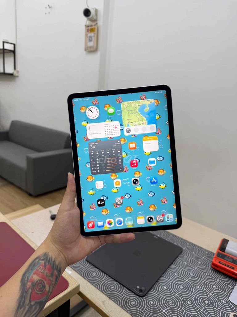 Apple iPad Pro M1 256GB Bạc. Mua bán Máy tính bảng tại Quận Đống Đa Hà Nội được đăng bởi KT Hà Nội Mobile hình 1
