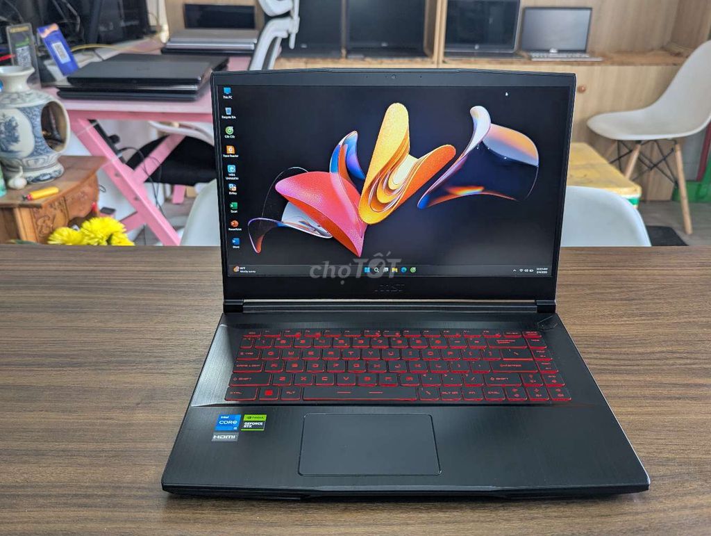 MSI GF63 I5-12450H/16GB/512GB/RTX 4050 6GB Máy 99%. Mua bán Laptop tại Thành phố Thuận An Bình Dương được đăng bởi LAPTOP VŨ PMV  hình 1