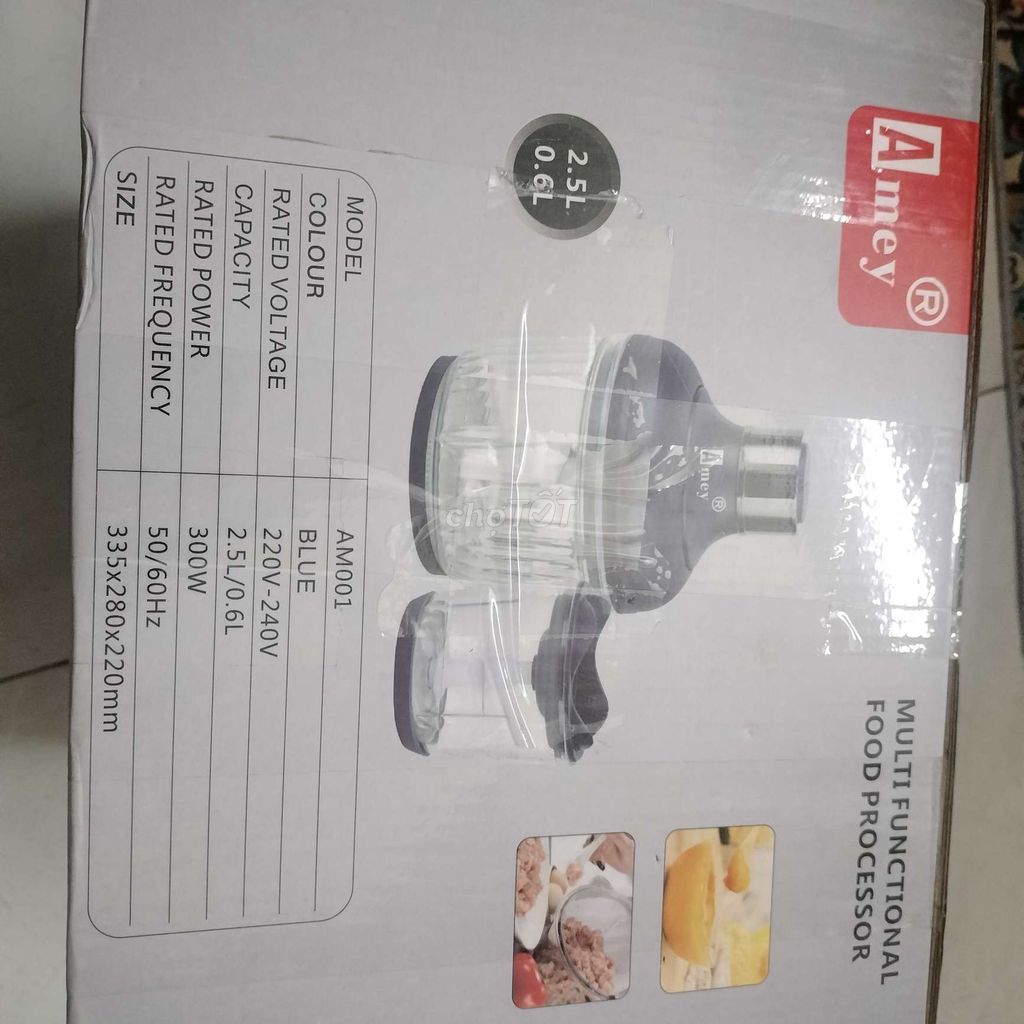 Bộ 2 Cối Xay Thủy Tinh Amey AM001