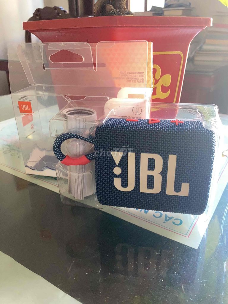 Loa Bluetooth JBL Go 3 Xanh dương. Mua bán Tivi, Âm thanh tại Huyện Chợ Mới An Giang được đăng bởi Minh Cao hình 1