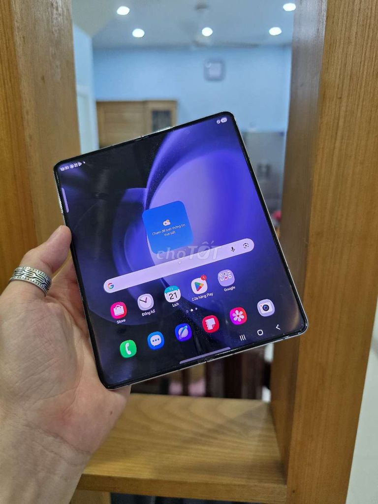Galaxy Z Fold 5 Xanh 256GB bán hoặc trao đổi . Mua bán Điện thoại tại Quận Hoàng Mai Hà Nội được đăng bởi Khoa America hình 1