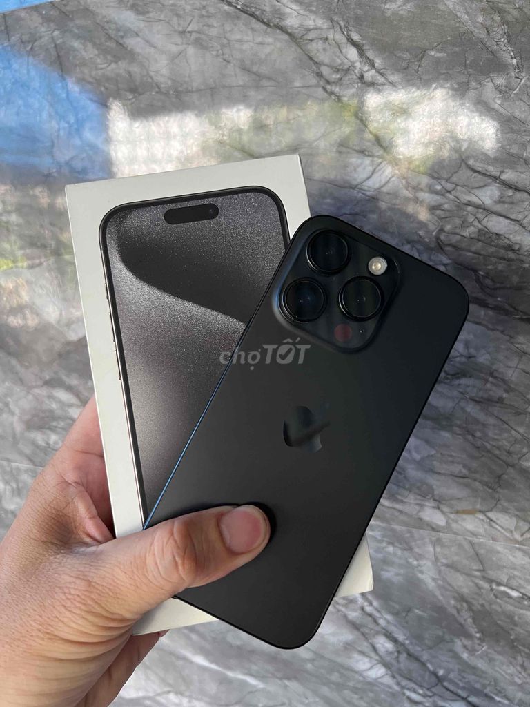 iPhone 15 Pro 256GB Đen Like New bán or giao lưu. Mua bán Điện thoại tại Huyện Long Điền Bà Rịa - Vũng Tàu được đăng bởi Măng hình 1