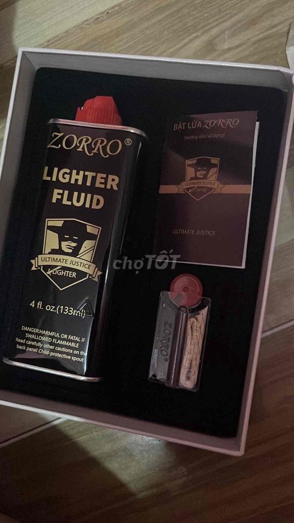 Bật lửa Zorro Kim loại Đen. Mua bán Đồ sưu tầm, đồ cổ tại Huyện Hòa Thành Tây Ninh được đăng bởi Tên chưa cung cấp hình 1