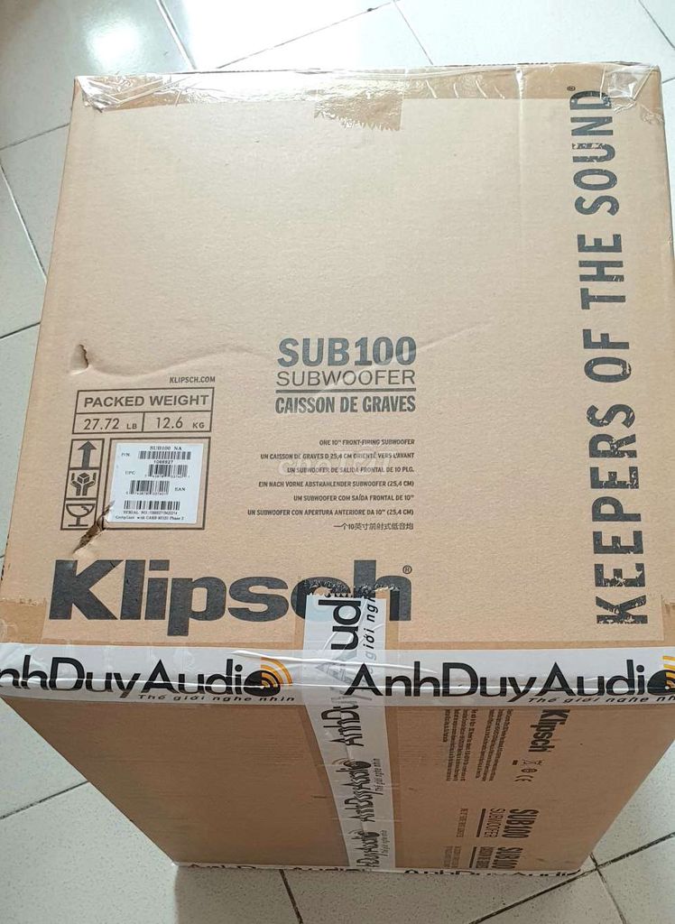 0902366687 - Loa Klipsch Synergy SUB100