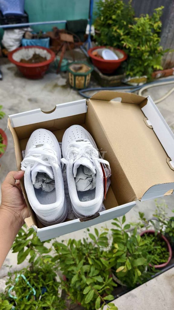 Giày thể thao Nike Air Force 1 Trắng 38. Mua bán Giày dép tại Quận Thốt Nốt Cần Thơ được đăng bởi Công Nghệ Nhật hình 1