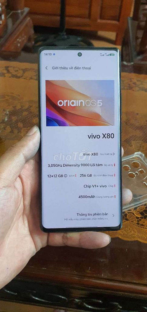 Vivo X80 5G 256GB Xám. Mua bán Điện thoại tại Huyện Yên Mô Ninh Bình được đăng bởi Mạnh Tâm hình 1