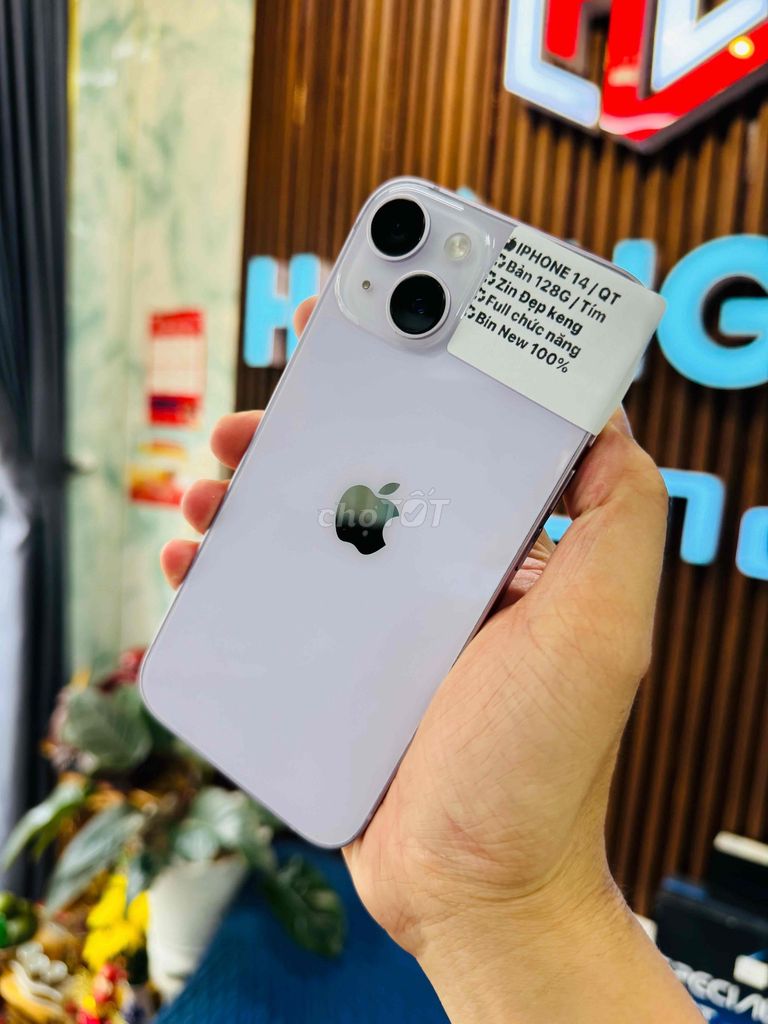🍎 IPHONE 14  128G / Quốc Tế Zin. Mua bán Điện thoại tại Thành phố Huế Thừa Thiên Huế được đăng bởi Hoàng Lộc Smartphone  hình 1