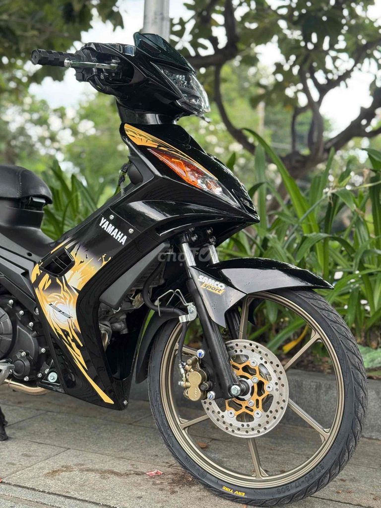 Exciter 135 тюнинг под 2010 черный, госномер Хошимина, хозяин, есть рассрочка
