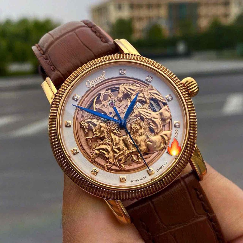 Đồng hồ Ogival OG358.88AGR-GL Nam 42mm. Mua bán Đồng hồ tại Quận Hoàng Mai Hà Nội được đăng bởi tuấn ninh  hình 1