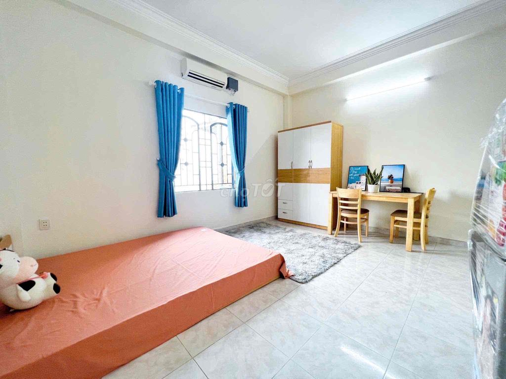 Căn Hộ Studio - 25m2 - Full Nội thất - Cửa Sổ Thoáng - Tân Bình