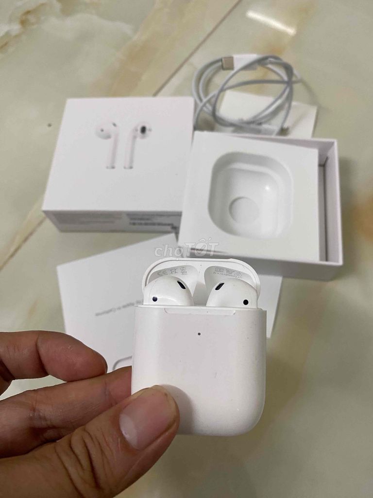 Tai Nghe AirPods 2 chíh hãg fullbox còn bh TGDĐ