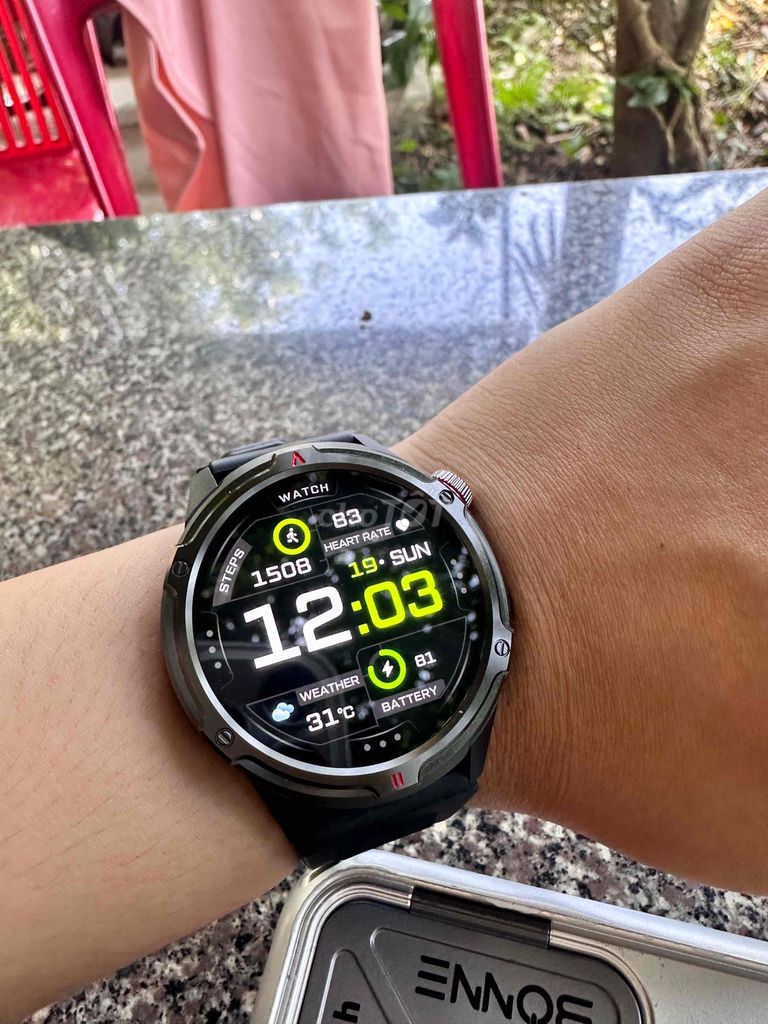 Aolon Tetra R4 AMOLED Retina Đen Đã qua sử dụng. Mua bán Thiết bị đeo thông minh tại Quận Sơn Trà Đà Nẵng được đăng bởi Khôi Nguyên hình 1