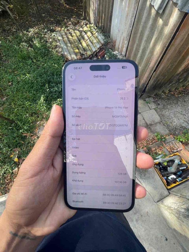 Apple iPhone 14 Pro Max 128GB 99%. Mua bán Điện thoại tại Quận Ninh Kiều Cần Thơ được đăng bởi Nguyễn minh thuận hình 1