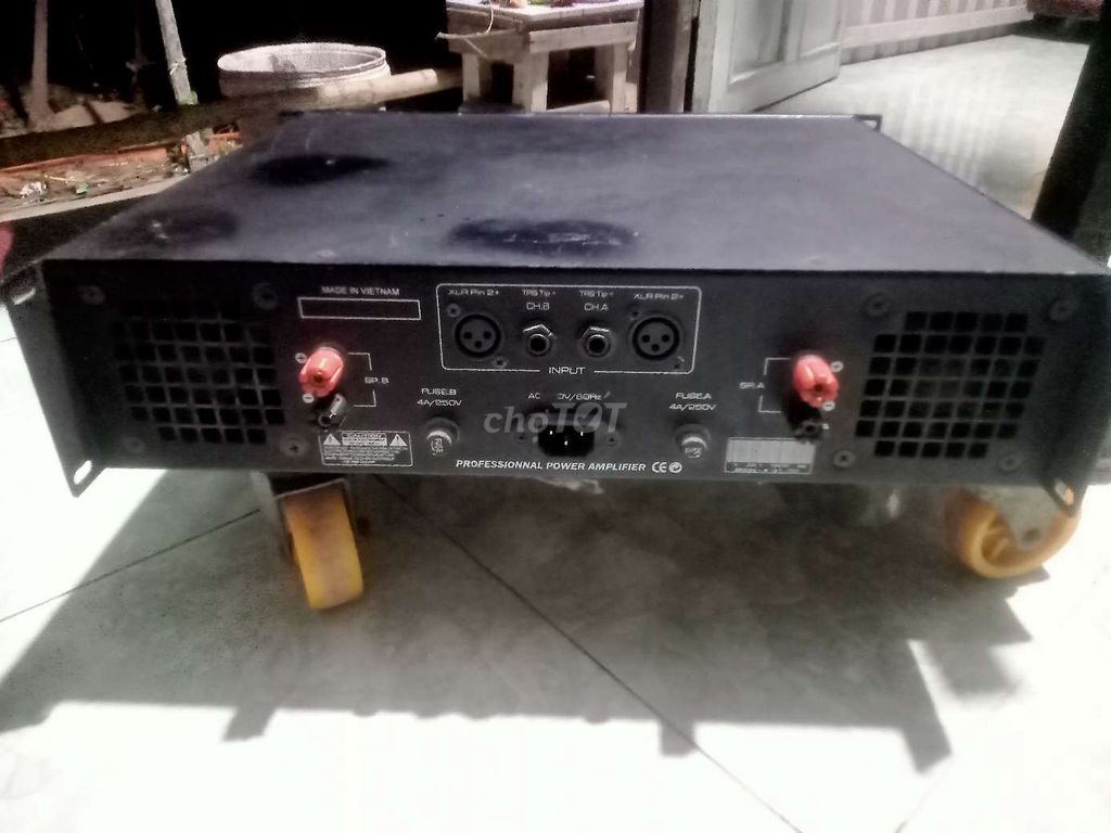 Cục đẩy Power X Audio 2 kênh Đen Việt Nam. Mua bán Tivi, Âm thanh tại Huyện Giồng Trôm Bến Tre được đăng bởi Luan Nguyen hình 1