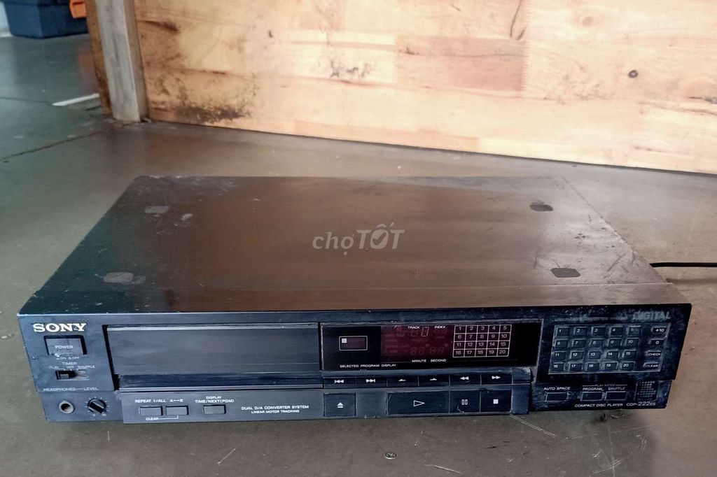 Đầu CD Sony CDP-222 ES Đen. Mua bán Tivi, Âm thanh tại Huyện Hóc Môn Tp Hồ Chí Minh được đăng bởi ban la ban hình 1