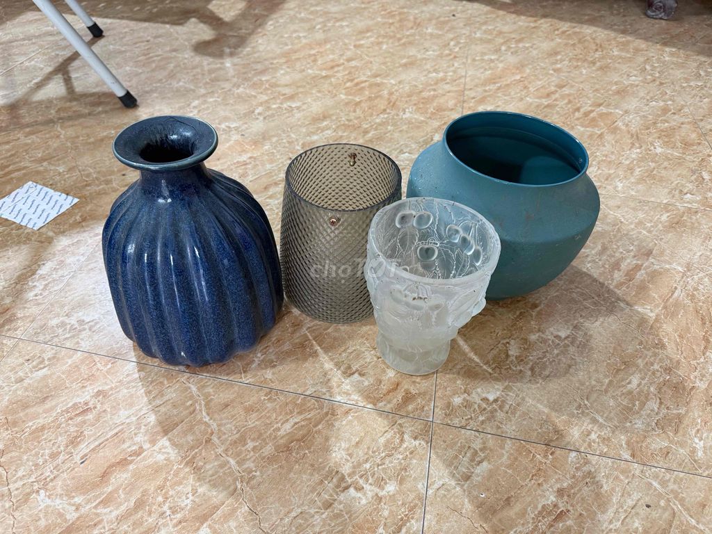 Lọ hoa Gốm Thủy tinh Xanh, Xám, Trắng. Mua bán Cây cảnh, đồ trang trí tại Quận Hà Đông Hà Nội được đăng bởi Năng hình 1