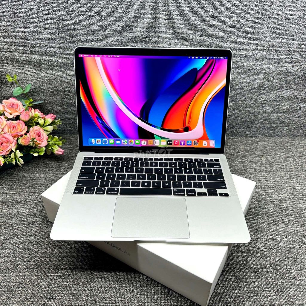 Macbook Air M1 - Máy đẹp - Fullbox - Pin 92%. Mua bán Laptop tại Thành phố Huế Thừa Thiên Huế được đăng bởi LÊ NGUYỄN LAPTOP LAPTOPHUE COM VN hình 1