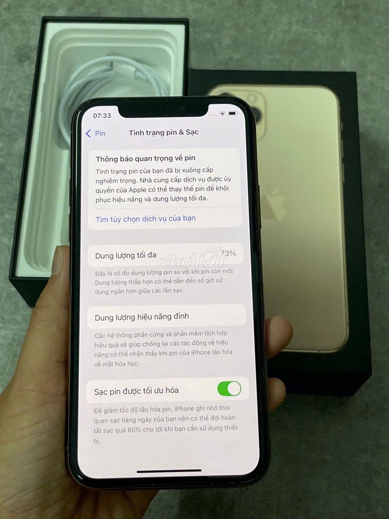IPhone 11 Pro Vàng Quốc Tế còn mới full chức năng. Mua bán Điện thoại tại Quận 1 Tp Hồ Chí Minh được đăng bởi Canh Nguyen hình 1