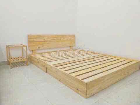 Giường palllet giá lại rẻ ngủ lại ngon