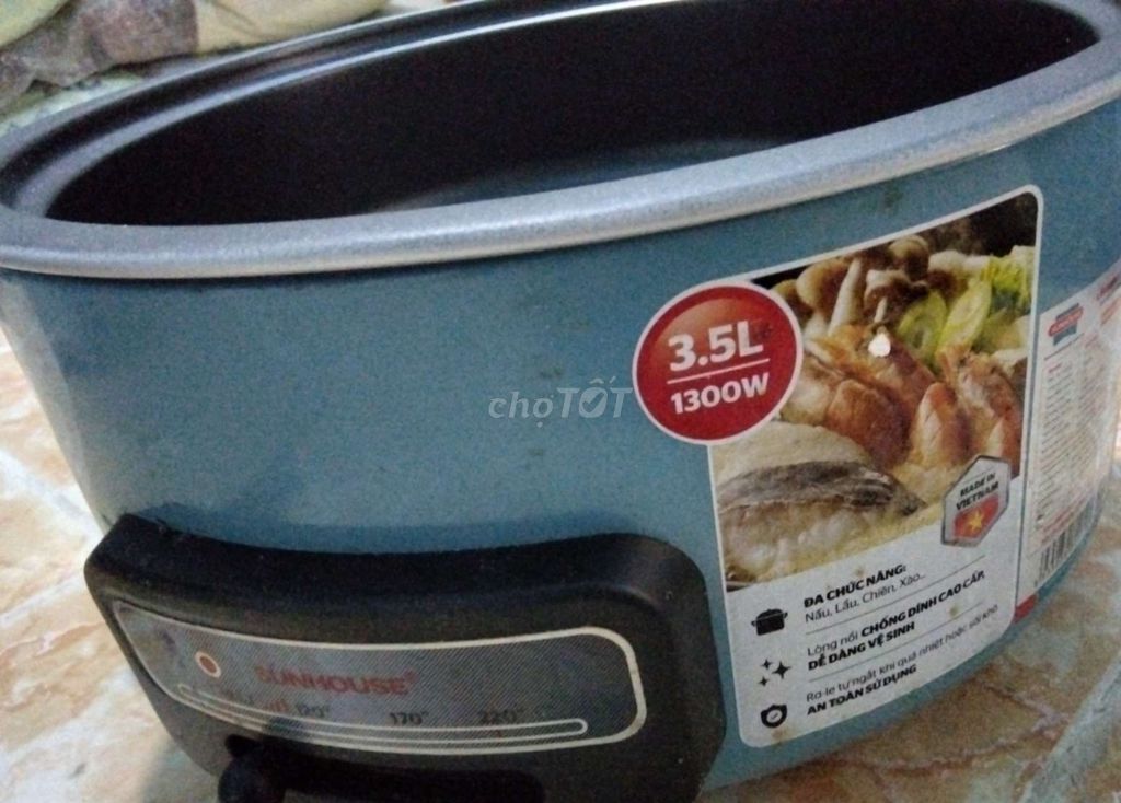 Nồi lẩu điện SUNHOUSE SHD4521. Mua bán Bếp, lò, đồ điện nhà bếp tại Thành phố Dĩ An Bình Dương được đăng bởi Hồng Nguyễn  hình 1