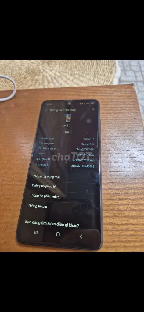 Samsung A51 Đen. Mua bán Điện thoại tại Quận Đống Đa Hà Nội được đăng bởi Zview hình 1