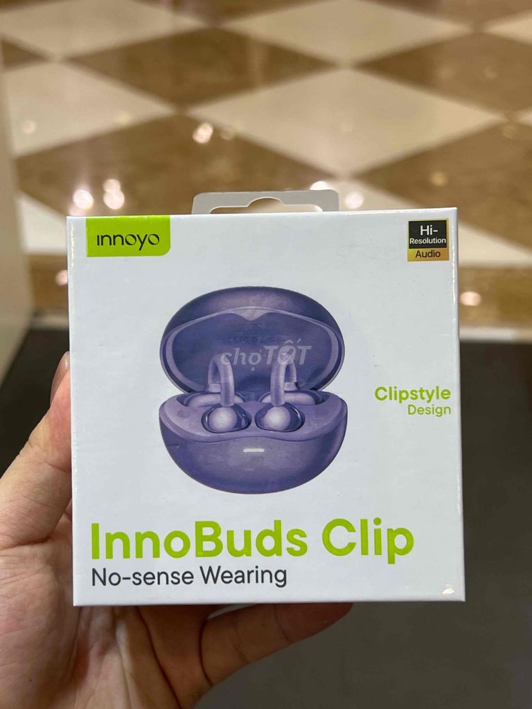 Tai nghe không dây Innoyo InnoBuds Clip. Mua bán Tivi, Âm thanh tại Quận Hai Bà Trưng Hà Nội được đăng bởi Phạm Khánh Hoà hình 1