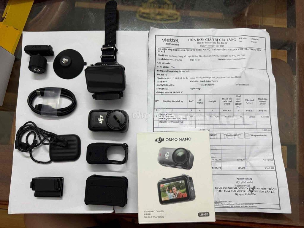 Camera DJI Osmo Nano 128GB. Mua bán Máy ảnh, Máy quay tại Quận Hoàng Mai Hà Nội được đăng bởi Anh Tín hình 1