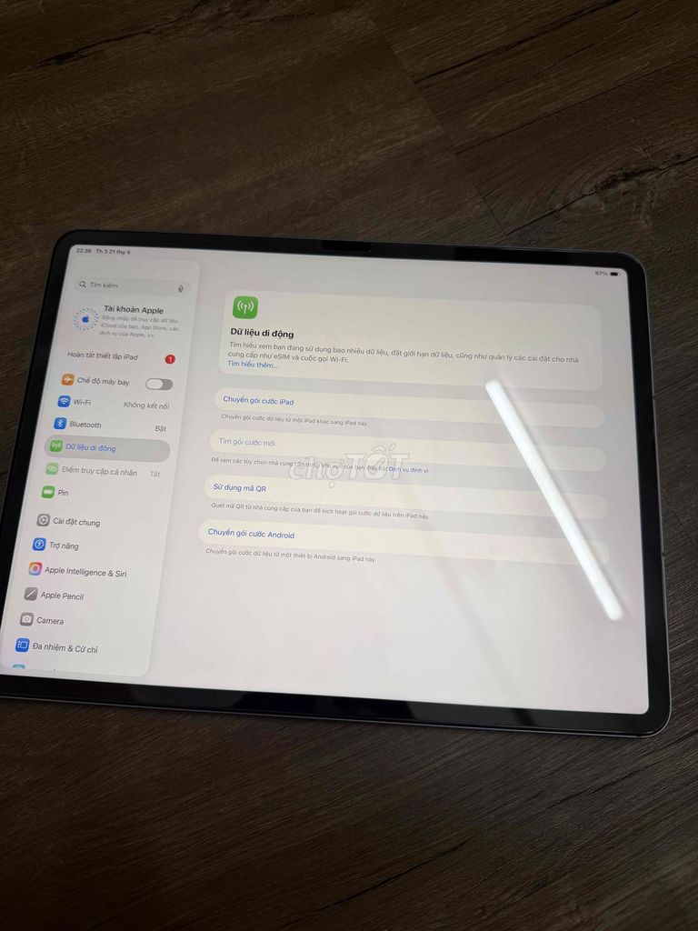 Apple iPad Air 7 M3 13 inch 256GB. Mua bán Máy tính bảng tại Quận Hải Châu Đà Nẵng được đăng bởi Hùng Anh hình 1