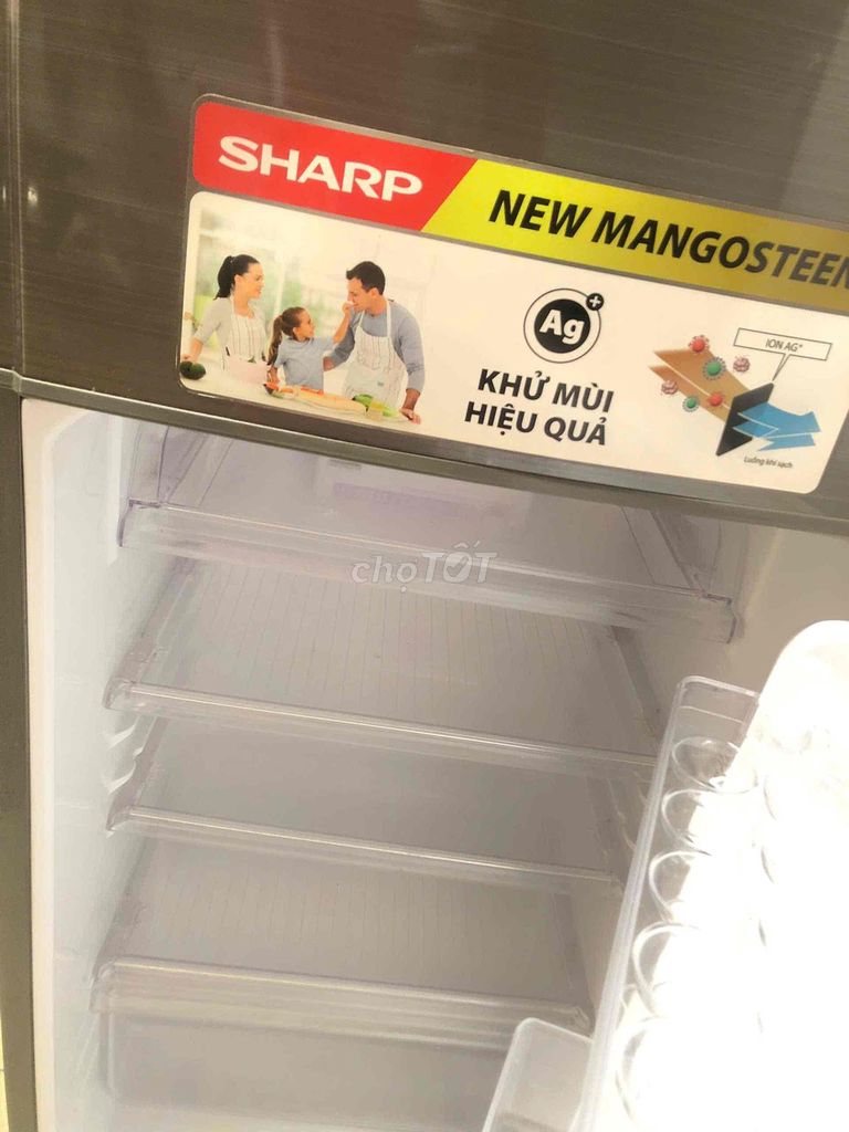 Tủ lạnh Sharp Xám. Mua bán Tủ lạnh tại Quận Gò Vấp Tp Hồ Chí Minh được đăng bởi Dũng hình 1