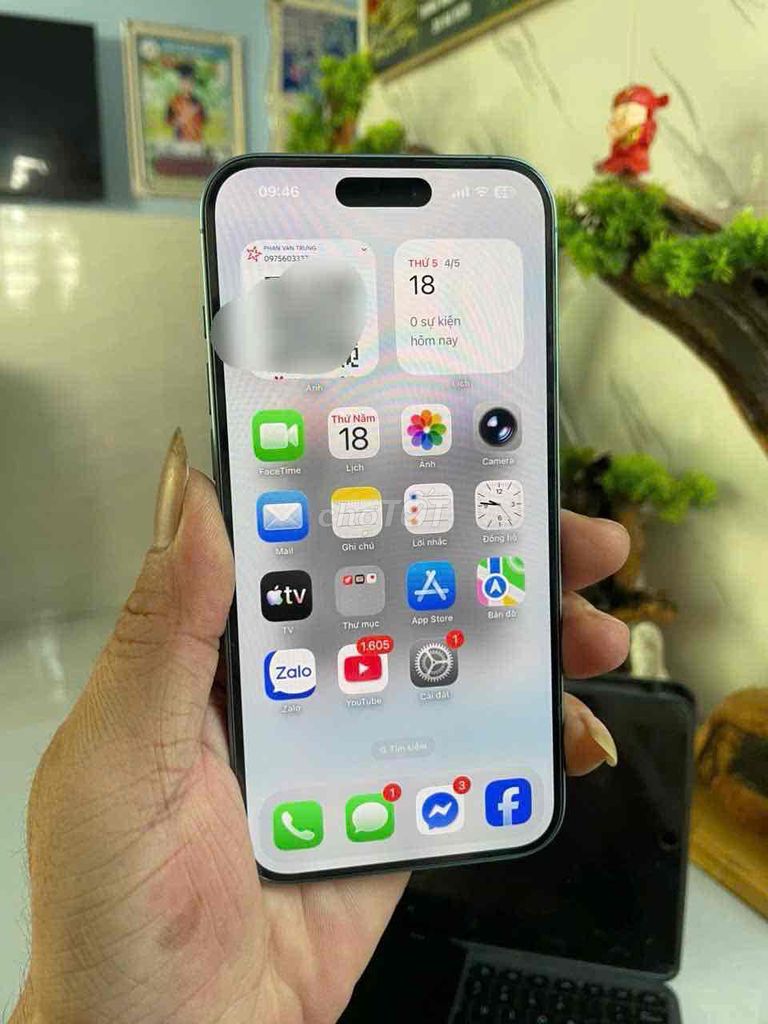 Apple iPhone 16 Plus 128GB Xanh 2 Sim VL 98%. Mua bán Điện thoại tại Thành phố Thuận An Bình Dương được đăng bởi  Phan Trung hình 1